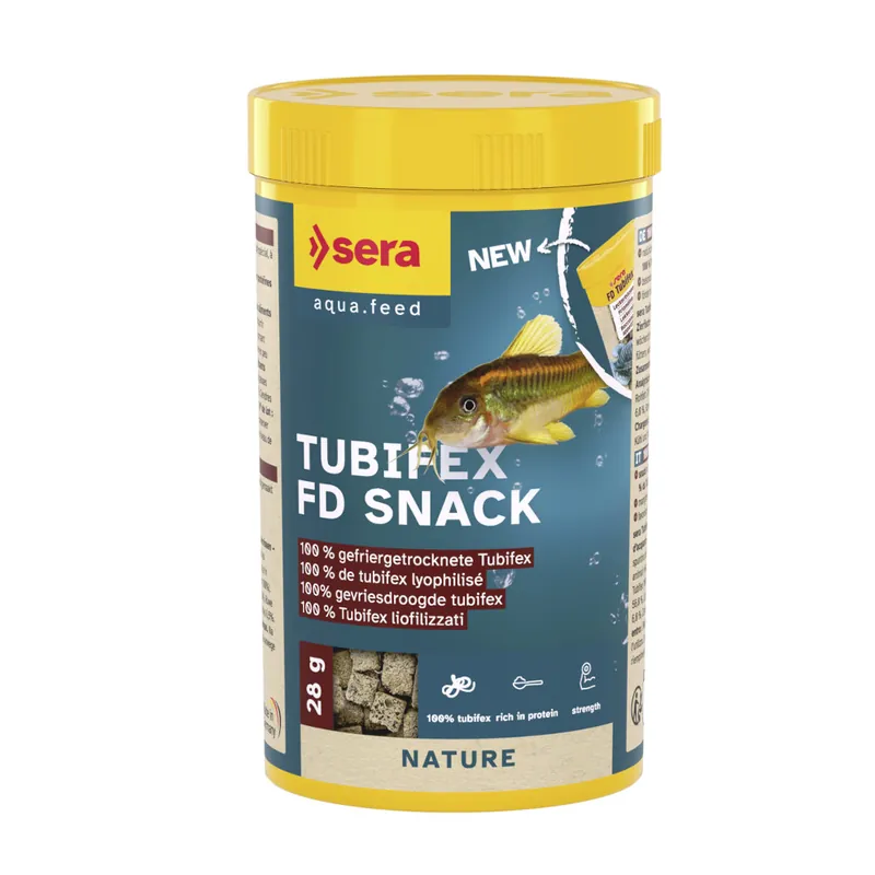 Preis Gesenkt sera Tubifex FD Leckerbissen-Snack
